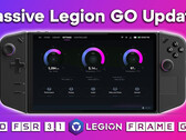 AMD FSR 3.1 en frame-generatie landt op Lenovo Legion Go (Afbeeldingsbron: ETA Prime op YouTube)