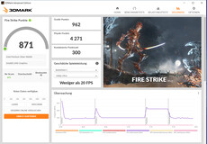 Fire Strike (op batterijvoeding)