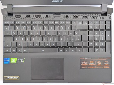 Aorus 15P YD - Invoerapparaten