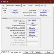 CPU-Z Geheugen