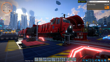 Afgebeeld: Een gameplay screenshot van FOUNDRY.