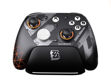 De ZZZ GameSir G7 Pro met een bijpassend oplaadstation. (Afbeeldingsbron: GameSir)