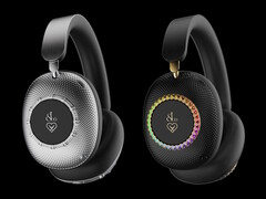 De Loewe Ice Diamond (links) en Noir Rainbow (rechts) zijn ultraluxe koptelefoons met juwelen, gemaakt in samenwerking met Jacob &amp;amp; Co. (Afbeelding bron: Loewe)