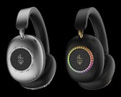 De Loewe Ice Diamond (links) en Noir Rainbow (rechts) zijn ultraluxe koptelefoons met juwelen, gemaakt in samenwerking met Jacob &amp; Co. (Afbeelding bron: Loewe)
