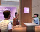 Microsoft Teams Immersive Events maakt VR-vergaderingen mogelijk met 3D-avatars zonder onderlichaam. (Afbeeldingsbron: Microsoft)