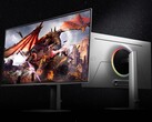 Samsung rust de Odyssey OLED G8 (G80SD) uit met een NQ8 AI Gen3-processor voor 'bijna 4K' upscaling. (Afbeeldingsbron: Samsung)
