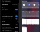 Poco Launcher 4.0 Instellingen &amp; Widgetkiezer (Bron: Xiaomiui)