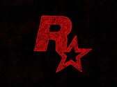 Linosnede Rockstar Games logo is afgebeeld