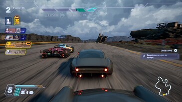 Afbeelding: Een screenshot van de gameplay van Screamer.