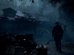 Een screengrab van de introsequentie van Resident Evil 4 Remake (bron: SteamDB)
