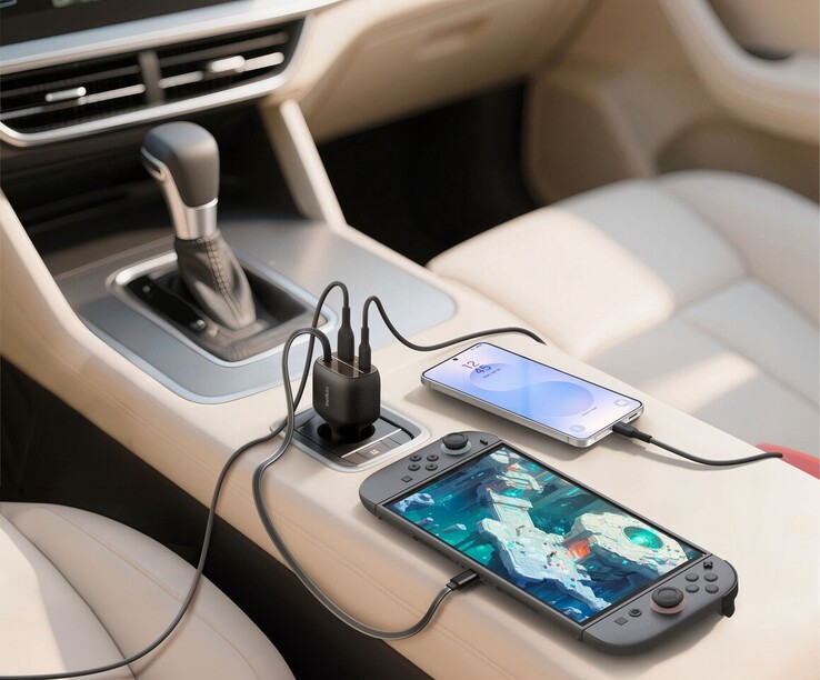 De Belkin BoostCharge autolader heeft een ingebouwde USB-C kabel. (Afbeeldingsbron: Belkin)