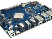 Banana Pi heeft de BPI-W3 ontworpen als een router-gebaseerd ontwikkelbord. (Afbeelding bron: Banana Pi)