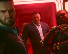 Cyberpunk 2077 protagonist 'V' links, Jackie in het midden, en Dexter DeShawn rechts. (Afbeeldingsbron: CD Projekt Red)