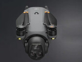 DJI's volgende Mavic 'Pro' drone zou een geheel nieuw camerasysteem moeten krijgen. (Afbeelding bron: DroneXL - bewerkt)