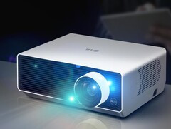 De LG ProBeam model BU53PST projector kan beelden werpen tot 300-in (~762 cm). (Beeldbron: LG)
