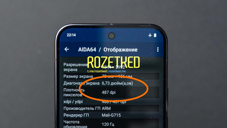 De Pixel 9 Pro XL. (Afbeeldingsbron: Rozetked)