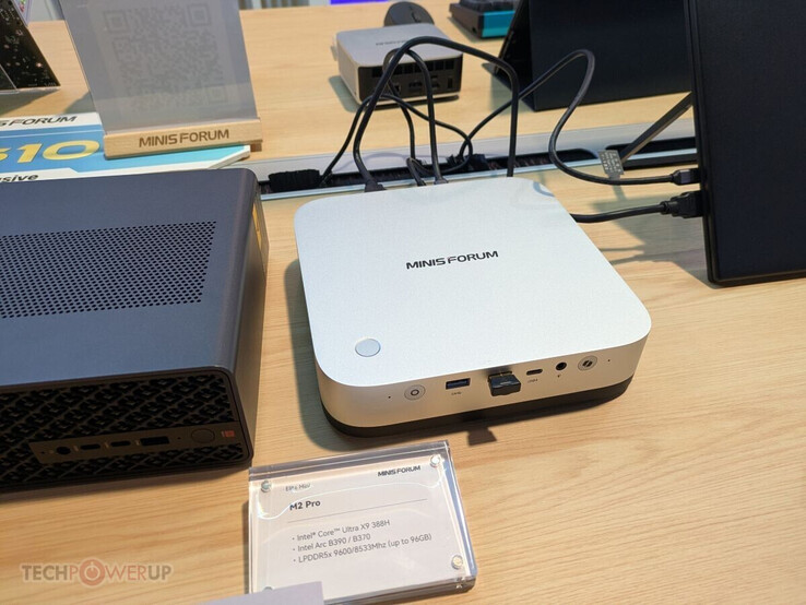De CES 2026 showcase van de mini PC (Beeldbron: TechPowerUp)