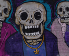 Graffiti van de Saints Row bende
