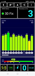 GPS-testen: buitenshuis