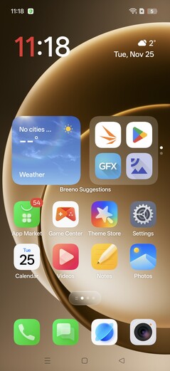 OnePlus 13 software (ColorOS)
