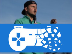 Stop Killing Games-logo voor vicevoorzitter van het Europees Parlement Nicolae Ștefănuță