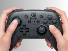 Model van de Nintendo Switch 2 Pro-controller (Afbeelding bron: Nintendo of America)