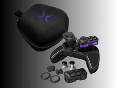 Meegeleverde Victrix Pro BFG Reloaded accessoires worden getoond (Afbeelding bron: Turtle Beach PR)
