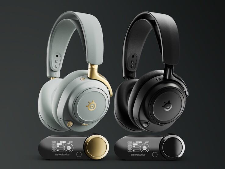 Arctis Nova Elite in beide kleuren. (Afbeeldingsbron: SteelSeries)