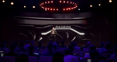 AMD CEO Lisa Su plaagde een naamloze RX 7000 GPU tijdens het Zen 4 lanceringsevenement. (Bron: AMD)