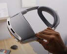 Samsung Galaxy XR headset. (Afbeeldingsbron: MKBHD op YouTube, screenshot)
