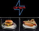 De Tesla Diner-burger wordt geleverd met biologische ingrediënten van lokale boerderijen. (Afbeeldingsbron: Tesla)