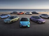 Een verzameling elektrische Xiaomi SU7 sedans (Afbeelding bron: Xiaomi)