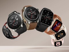 De Amazfit GTR 4, GTS 4 en GTS 4 Mini smartwatches zijn momenteel afgeprijsd bij Amazon in de VS en Canada. (Beeldbron: Amazfit)