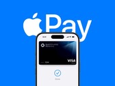 Het logo van Apple Pay. 