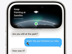 Apple iPhone satellietdiensten.