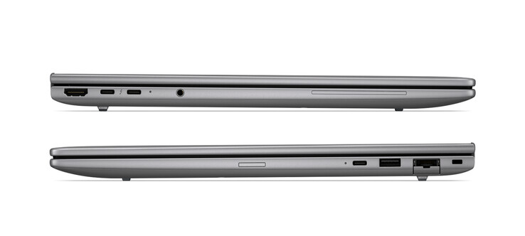 De ZBook 8 G2a 16 heeft afmetingen van 359 x 250 x 19 mm.
