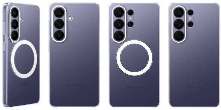 Gelekte magnetische en niet-magnetische telefoonhoesjes van de Galaxy S26-serie