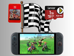 Mario Kart World Switch 2 opslagbenchmark (bron: Nintendo of America, Lexar met bewerkingen)