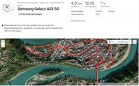 Samsung Galaxy A22 5G positionering - Overzicht