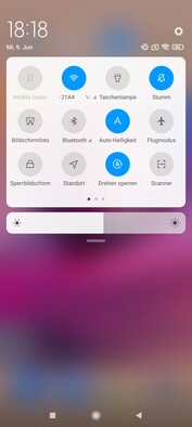 Software van de Xiaomi Redmi Note 10S