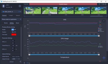 Perfdog Genshin Impact (grafische kwaliteit: zeer hoog): 60 FPS