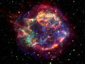 Een afbeelding van de overblijfselen van een supernova.