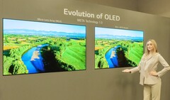 LG G3 OLED Smart TV's zouden helderdere en energiezuinigere panelen moeten hebben dan oudere LG OLED Smart TV's. (Beeldbron: LG Display)