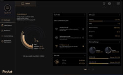 Prestatieprofielen in ProArt Creator Hub