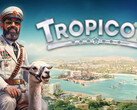 Poster van Tropico 7. De nieuwe game zet het verhaal van El Presidente voort.