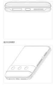 Octrooi op Xiaomi flip-telefoon. (Afbeelding bron: CNIPA via MySmartPrice)
