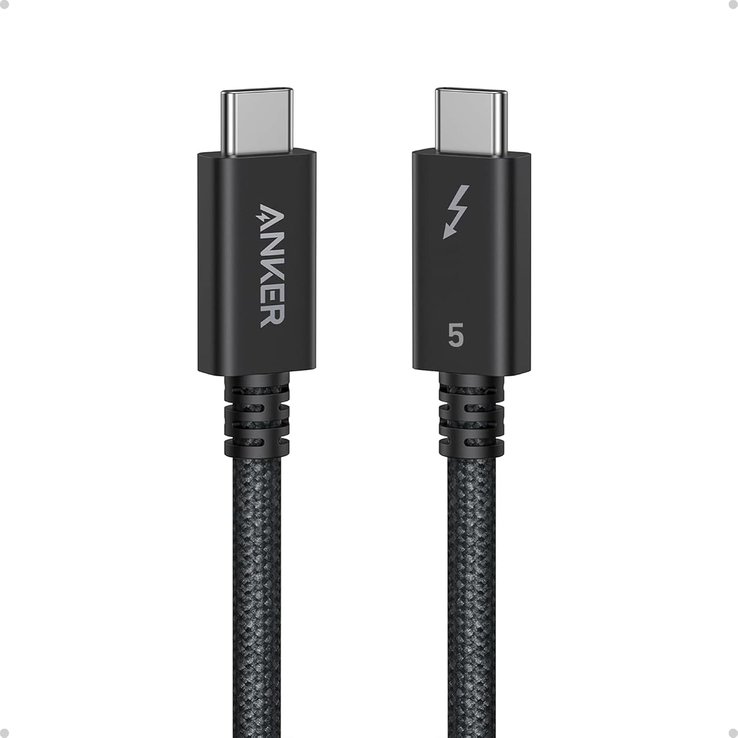 De Anker Prime Thunderbolt 5 kabel. (Afbeeldingsbron: Anker)