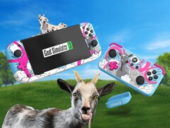 Goat Simulator viert zijn 10e verjaardag met speciale edities van het CRKD Nitro Deck en de Neo S-controller. (Afbeeldingsbron: CRKD)