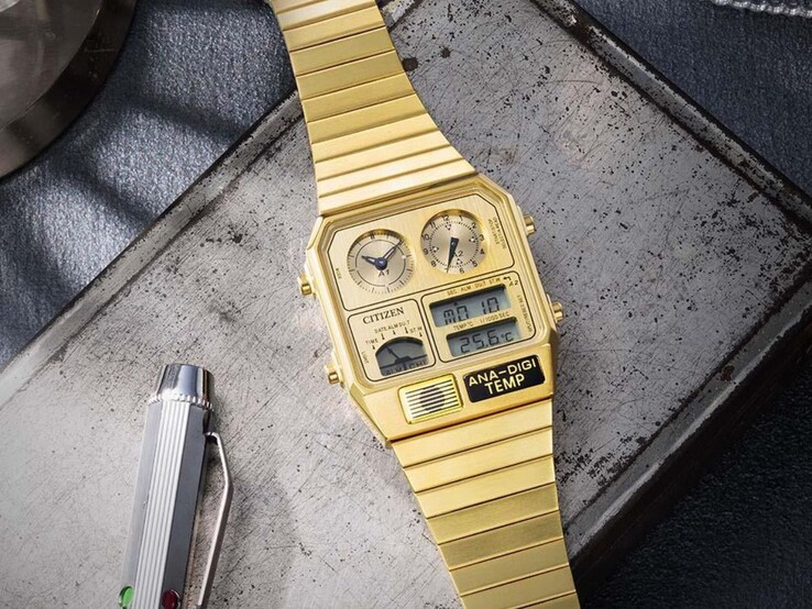 Het Citizen Collection Ana-Digi Temp horloge (JG2103-56P). (Afbeelding bron: Citizen)