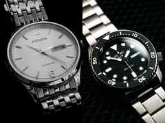 One Citizen en een Seiko-horloge
